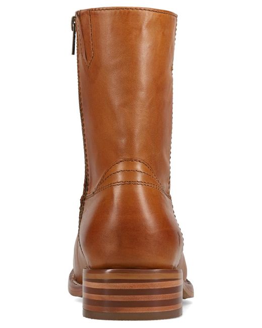 Frye Brown Campus Inside Zip Ankle Boots for men