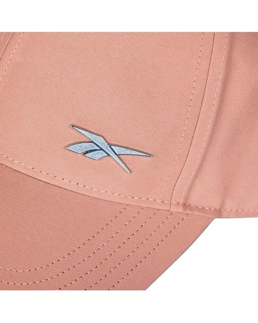 Reebok Pink Badge Logo Cap for men
