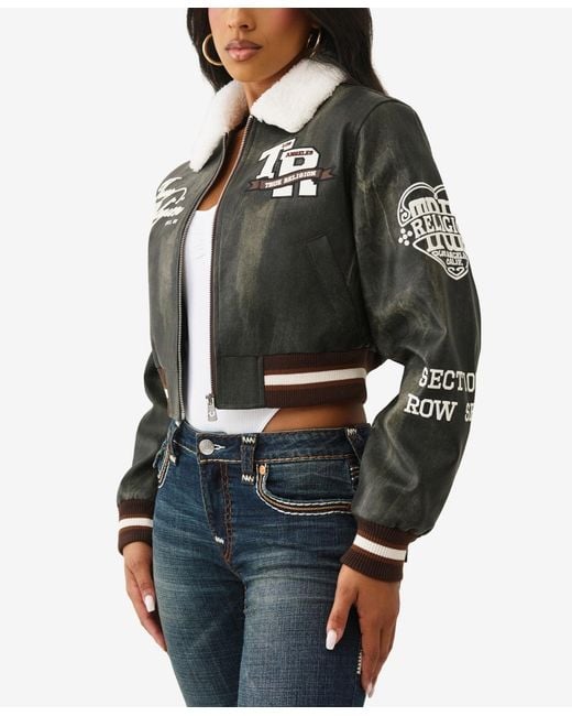 True Religion Black Lined