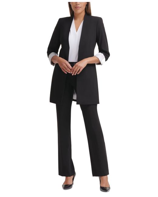 calvin klein roll tab topper jacket