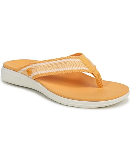 Vionic White Indigo Thong Sandals
