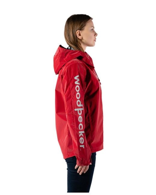 Woodpecker Red Wind Shell Jacket