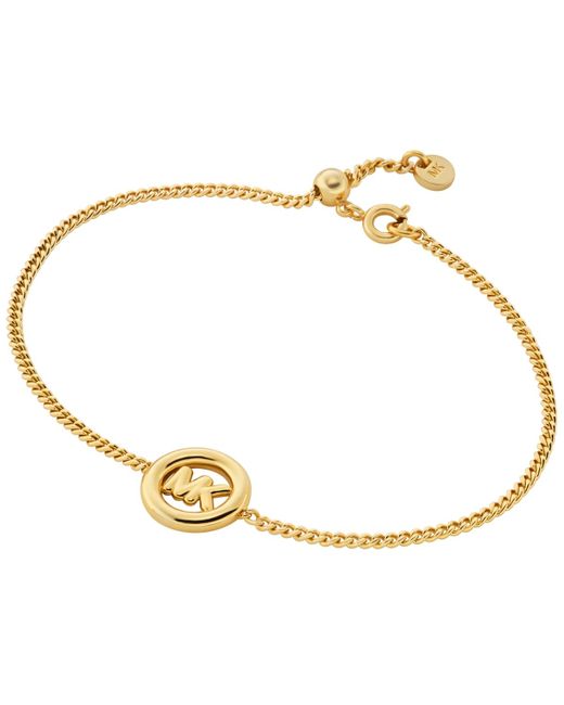 Michael Kors Metallic Logo Slider Bracelet