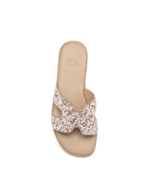 Grace White Malpelo Sandal
