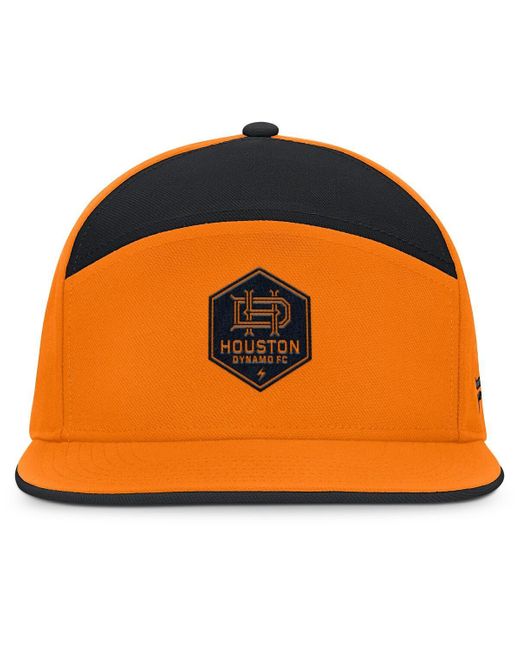 Fanatics Orange Houston Dynamo Fc Mezzala Snapback Hat for men