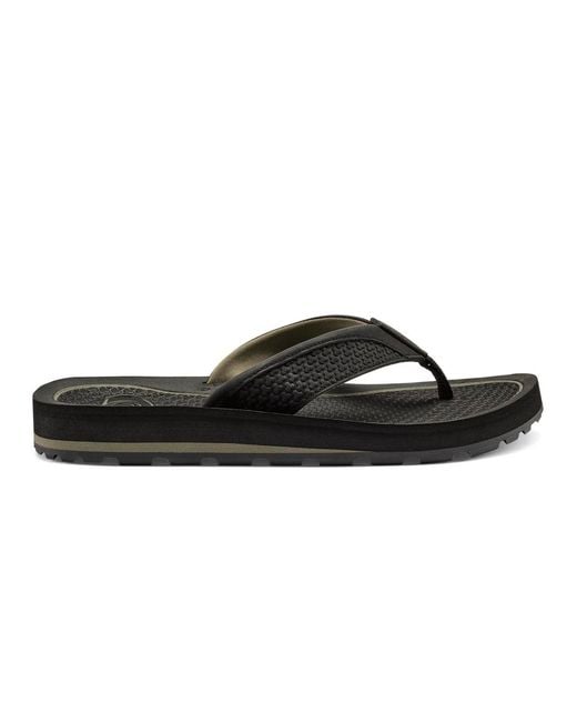 Cobian Black Drt Sandals for men
