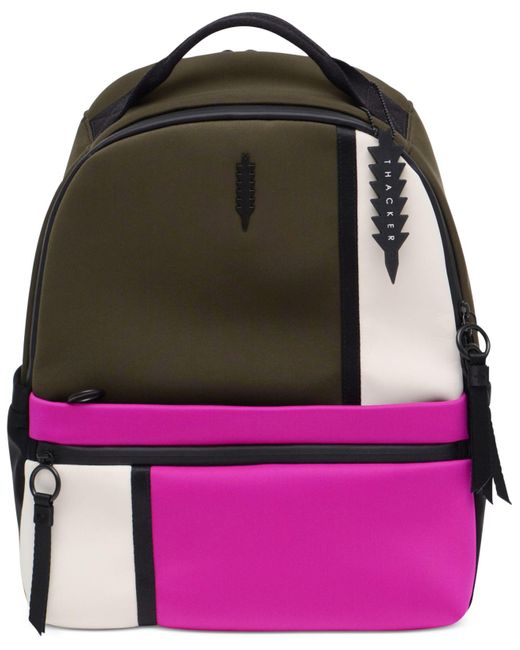 thacker Multicolor Carey Neoprene Color Block Backpack