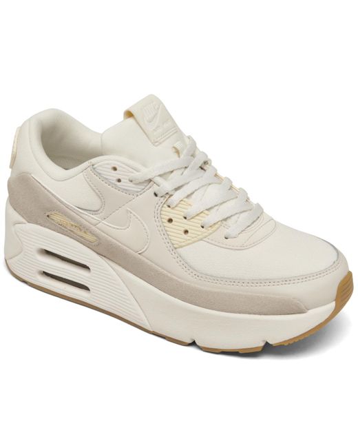 Nike White Air Max Lv8 Casual Sneakers From Finish Line