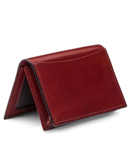 Bosca Red Wallet for men