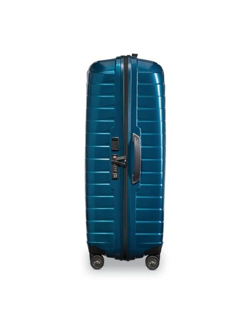 Samsonite Blue Proxis Carry On Spinner