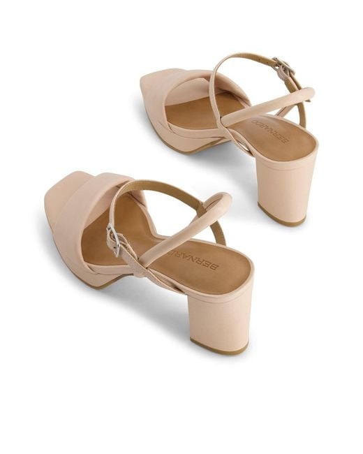 Bernardo White Bernardo Canto Platform Sandal