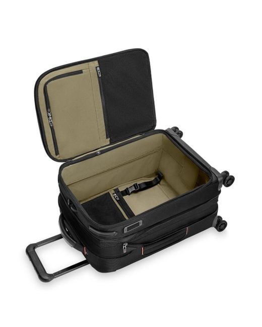 Briggs & Riley Black Global 21" Carry-on Expandable Spinner
