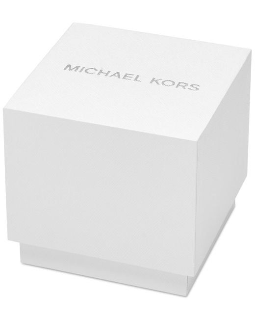 Michael Kors Metallic Mk Pyper Pavé-Tone Logo Watch