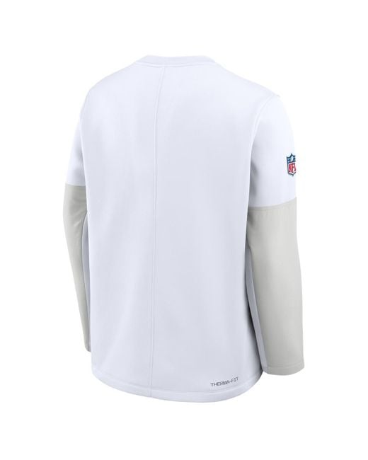 Nike Blue Dallas Cowboys Sideline Scripted To Win Performance Long Sleeve T-shirt for men