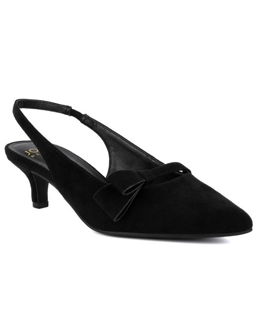 Escarpins Soirée Jones New York - Noirs, Cuir, Talon Haut (+7cm), Taille 8.5, Occasion En Impeccable état