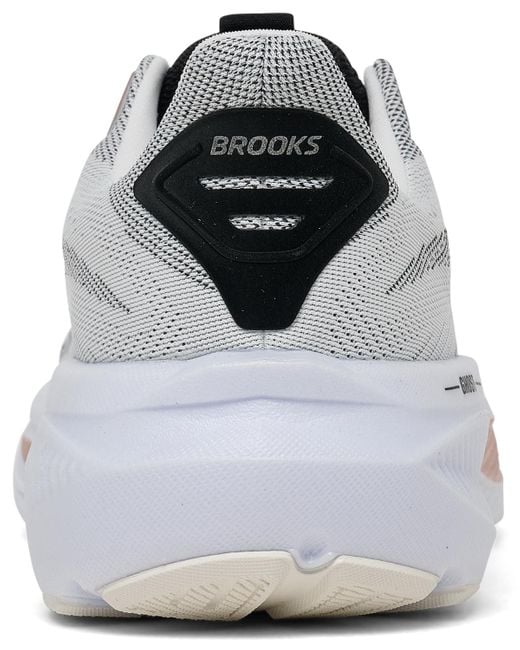 Brooks White Ghost 17 Running Sneakers From Finish Line