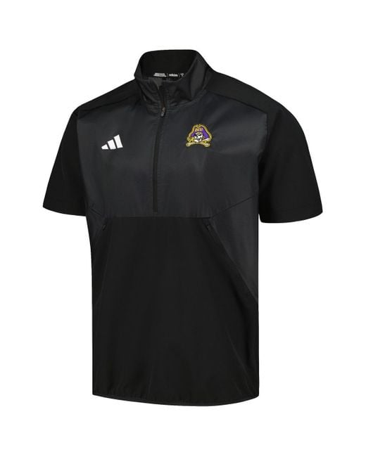 adidas Men's Black Ecu Pirates Sideline Aeroready Raglan Short