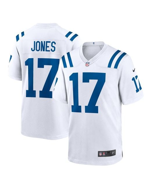 Nike Blue Daniel Jones Indianapolis Colts Game Jersey for men