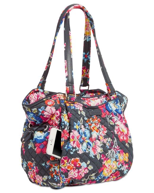 vera bradley iconic glenna small shoulder bag
