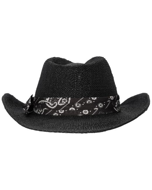 Lauren by Ralph Lauren Black Cowboy Hat