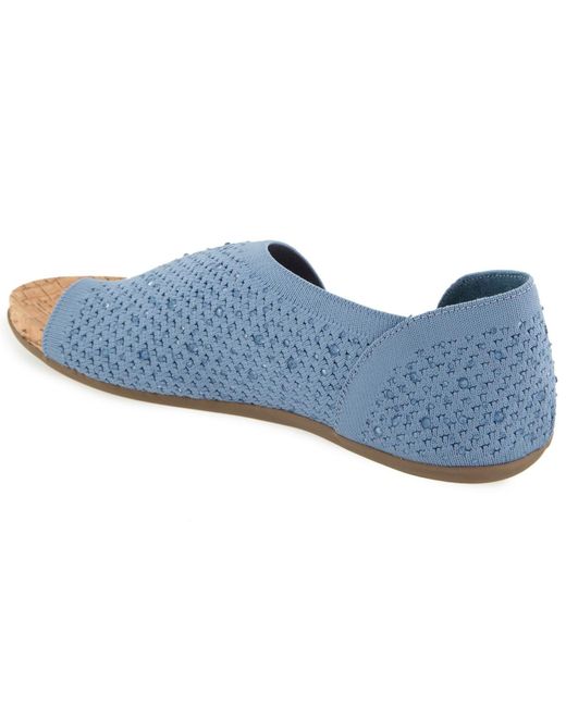 Kenneth Cole Blue Sential Flat Sandals