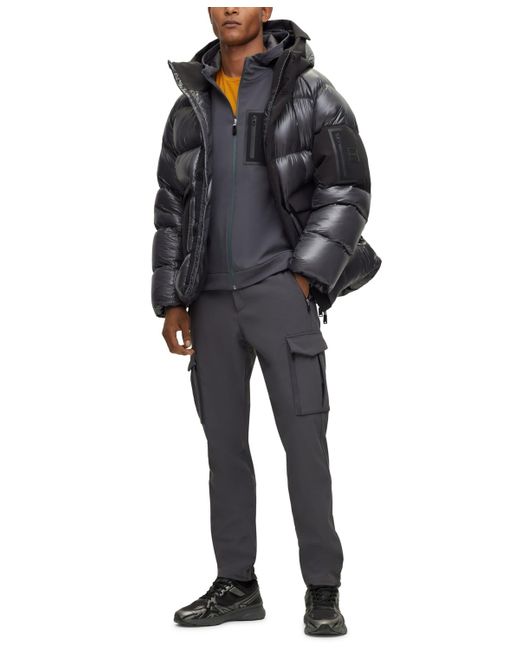 Boss Black Boss By Oversized-fit Water-repellent Jacket for men