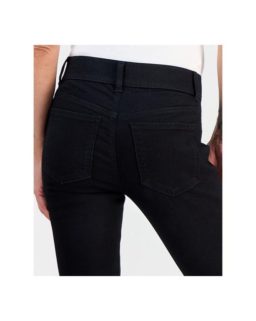 Style & Co. White Petite Pull-on Shaping High-rise Bootcut Jeans