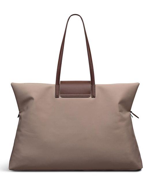 Radley Brown Pocket Essentials Extra Large Zip Top Shoulder Bag