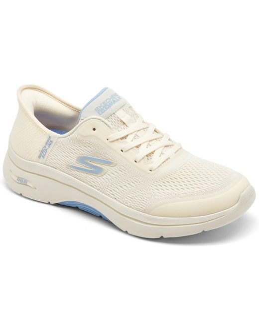 Skechers White Slip-ins: Go Walk Arch Fit 2.0 Walking Sneakers From Finish Line