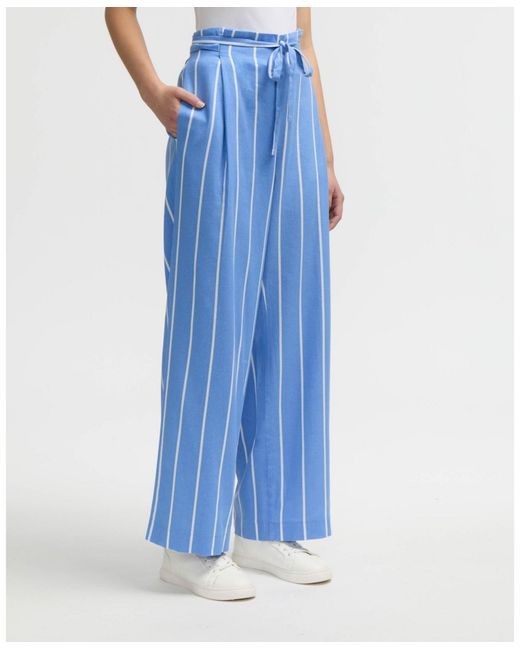 NVLT Blue S Pleated Pants