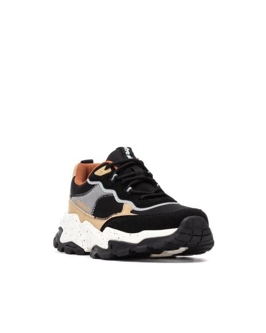 Xti Black Casual Sneakers Refresh Collection By