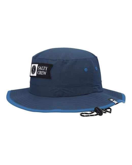 Salty Crew Synthetic Navy Alpha Tech Boonie Bucket Hat in Blue for Men