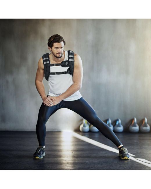 SUGIFT Black 30lbs Workout Weighted Vest