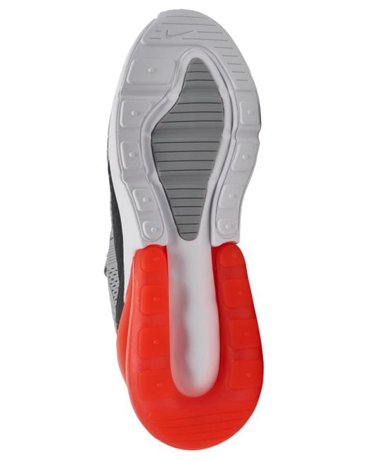 Nike Gray Kids Air Max 270 Casual Sneakers From Finish Line
