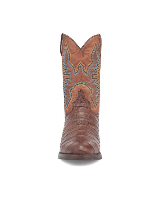 Dingo Brown Trail Boss Leather Boot for men