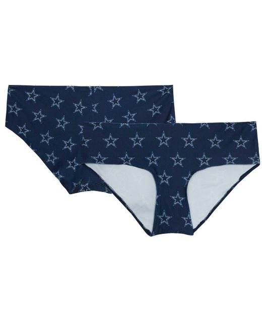 Concepts Sport Blue Dallas Cowboys Record Allover Print Knit Panty