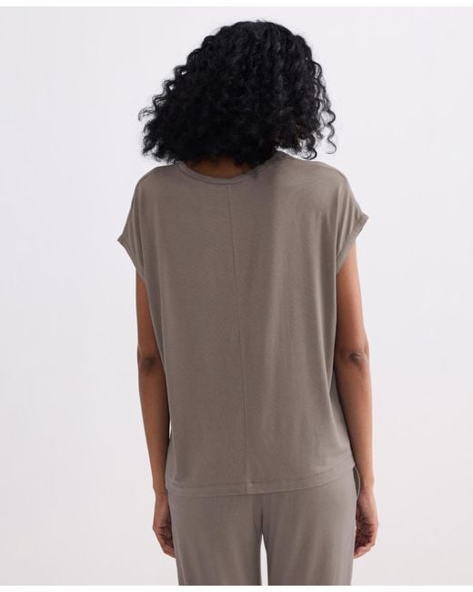 REISTOR Brown Relaxed Tee