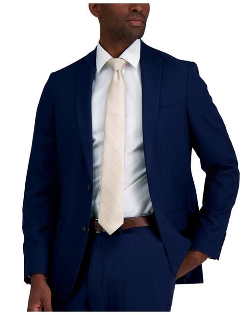 Calvin Klein White Etched Windowpane Tie for men