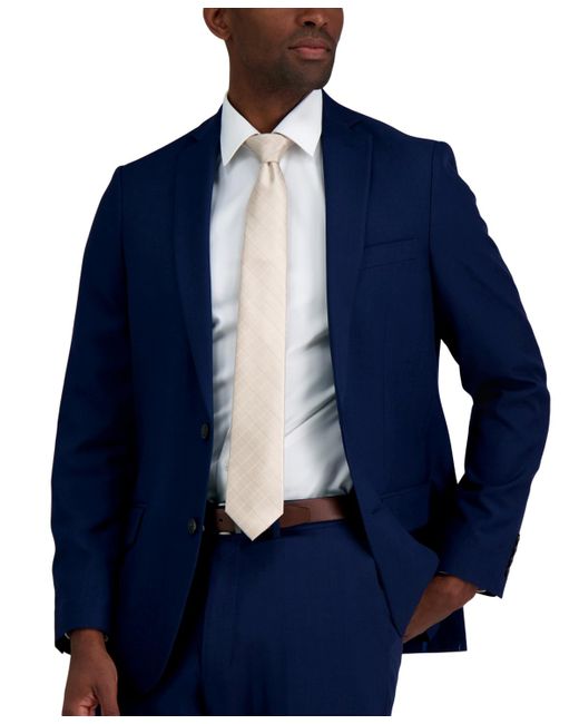 Calvin Klein White Etched Windowpane Tie for men