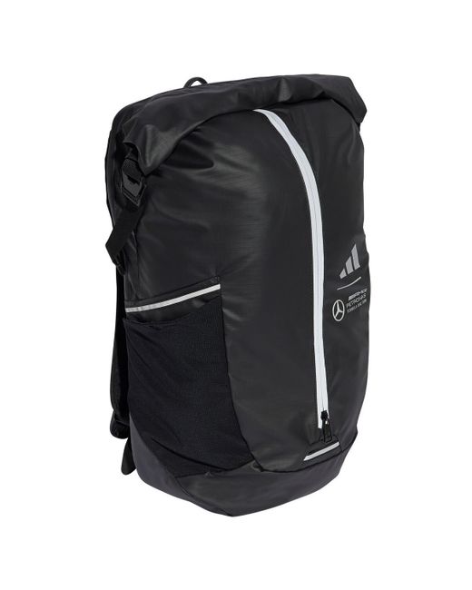 Adidas Black Mercedes-amg Petronas F1 Team Fan Wear Adaptive Backpack