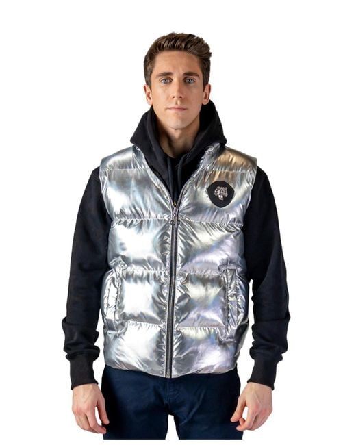 Woodpecker Blue Vest for men