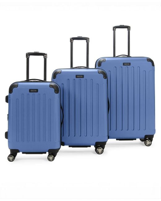 Kenneth Cole Blue Renegade 3-pc. Hardside Expandable Spinner luggage Set