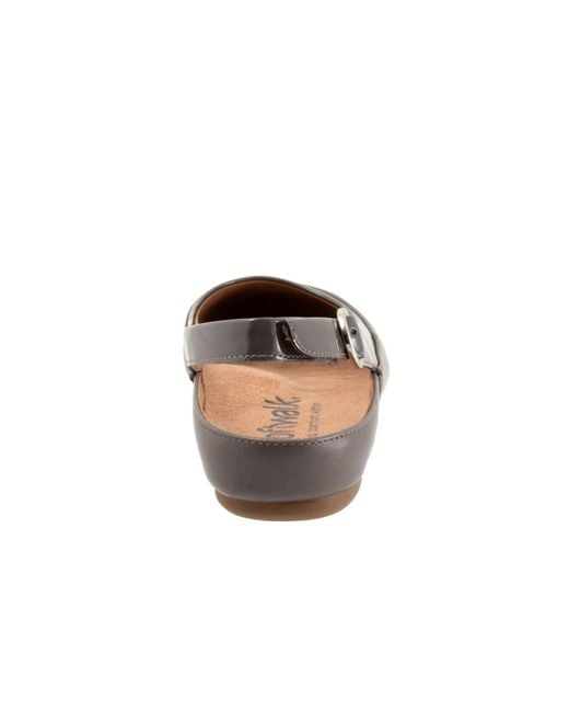 Softwalk® Brown Sheffield Flat