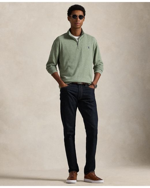 Polo Ralph Lauren Green Cotton-blend Jacquard Pullover for men