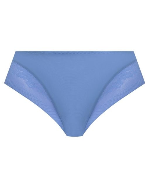 ELOMI EL4496 LUCIE PRINTED HIGH LEG BRIEF IN MAMBO SIZE XL