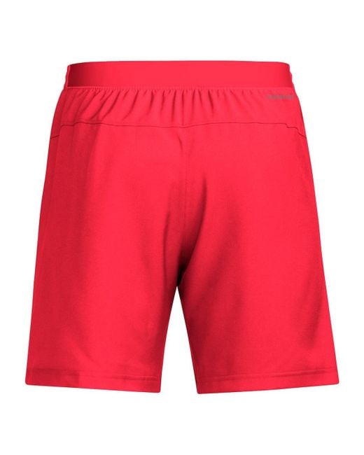Adidas Red Nc State Wolfpack Program Woven Training Shorts for men