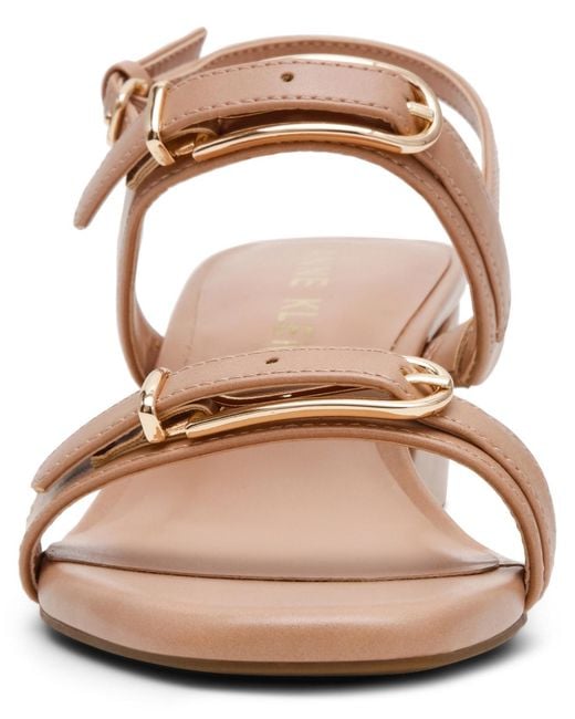 Anne Klein Brown Merida Slingback Sandals