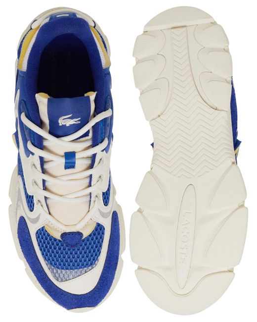 Lacoste Blue L003 Neo Lace-up Sneakers for men