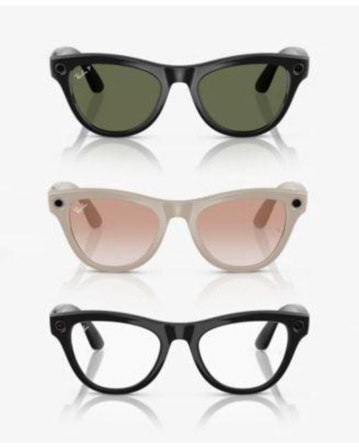 Ray-Ban Green Ray Ban Meta Skyler Smart Glasses Collection