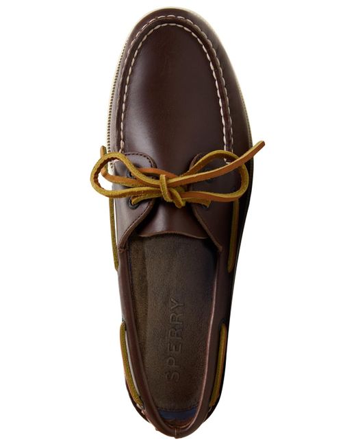 Sperry Top-Sider Brown Authentic Original 2-eye Boat Shoe for men